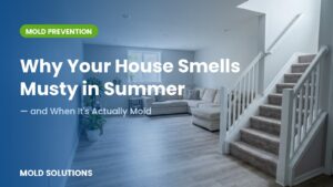 Why your house smells musty in summer and when it's mold — Mold Solutions